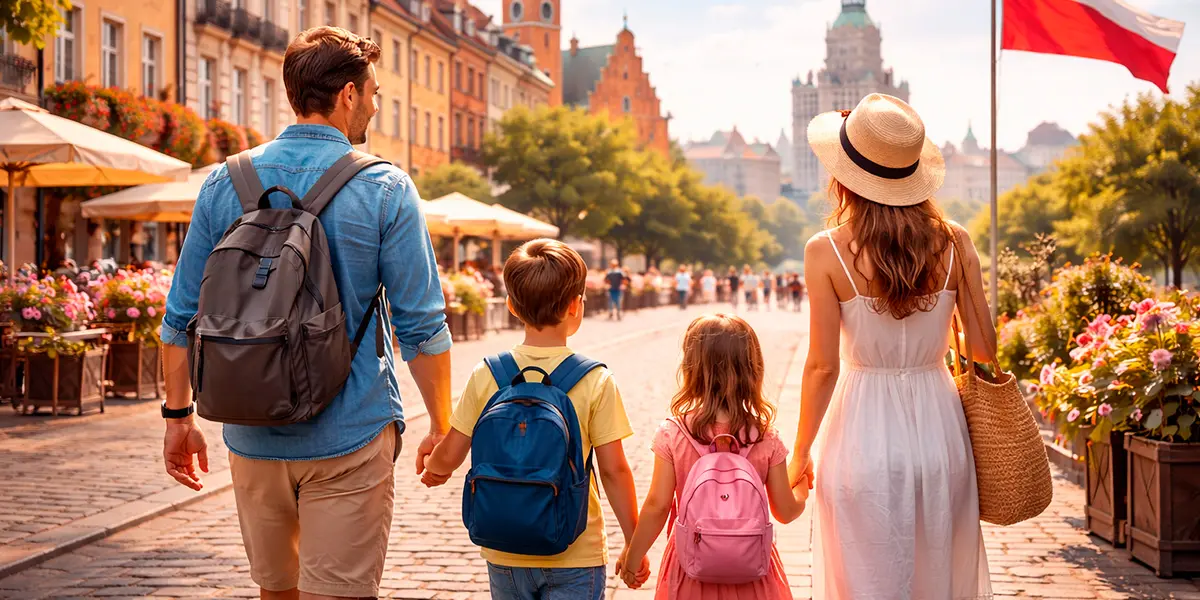 Як подати на карту побиту всією родиною у Польщі: